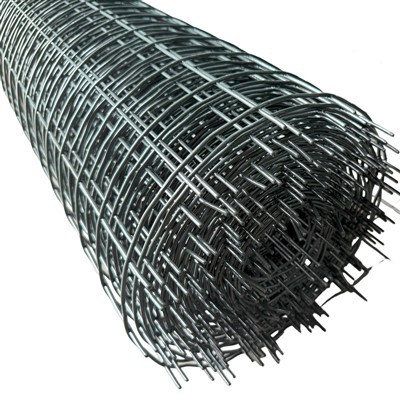 Black PVC Beschichtete Drot Mesh gemaach